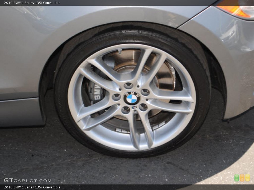 2010 BMW 1 Series 135i Convertible Wheel and Tire Photo #48613201