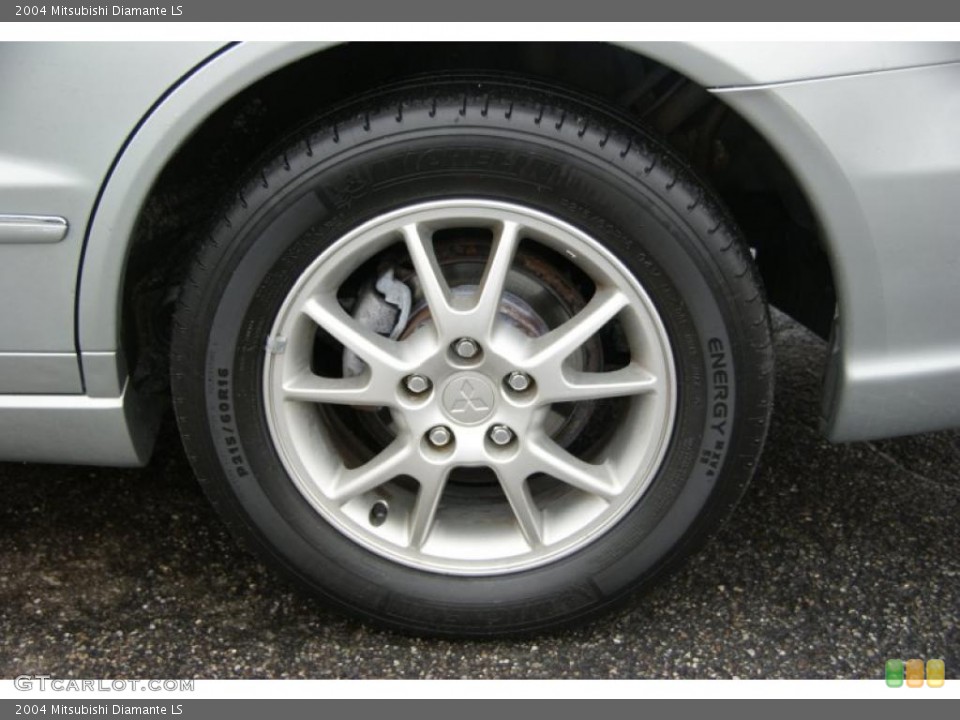 2004 Mitsubishi Diamante LS Wheel and Tire Photo #48619700