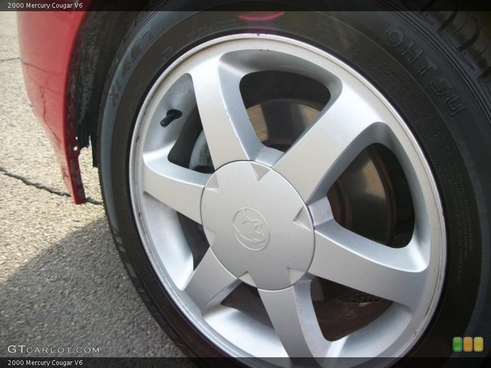 2000 Mercury Cougar V6 Wheel and Tire Photo #48621050