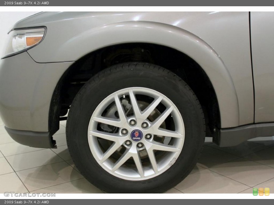 2009 Saab 9-7X 4.2i AWD Wheel and Tire Photo #48626136