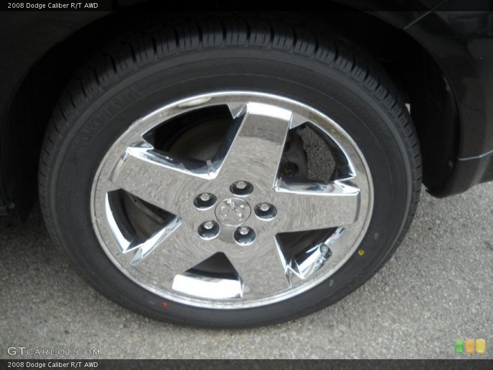 2008 Dodge Caliber R/T AWD Wheel and Tire Photo #48640830
