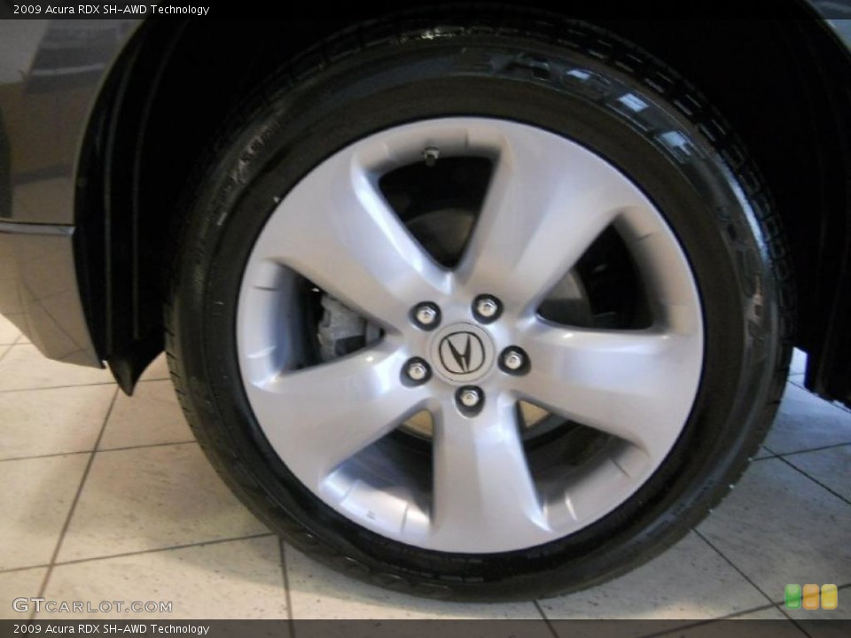 2009 Acura RDX SH-AWD Technology Wheel and Tire Photo #48643117