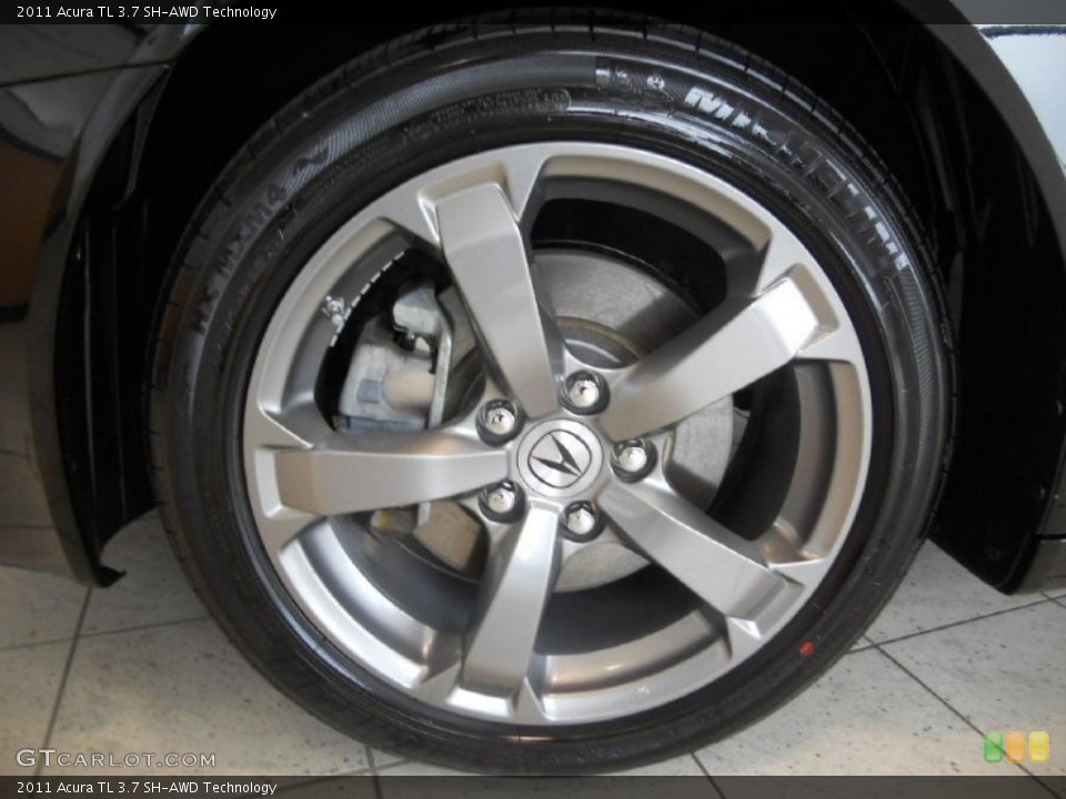 2011 Acura TL 3.7 SH-AWD Technology Wheel and Tire Photo #48643939