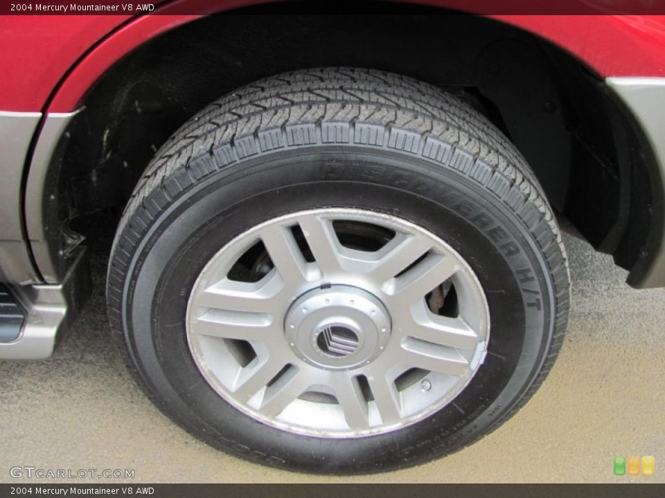 2004 Mercury Mountaineer V8 AWD Wheel and Tire Photo #48644014