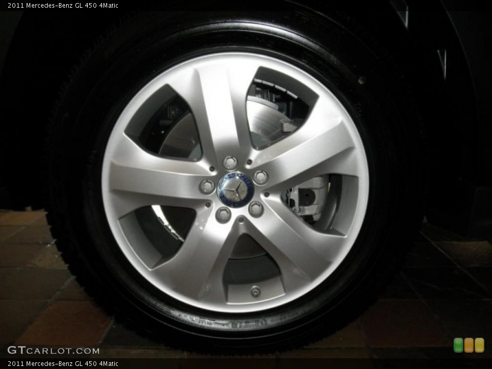 2011 Mercedes-Benz GL 450 4Matic Wheel and Tire Photo #48644554