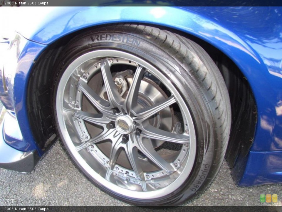 2005 Nissan 350Z Custom Wheel and Tire Photo #48645499