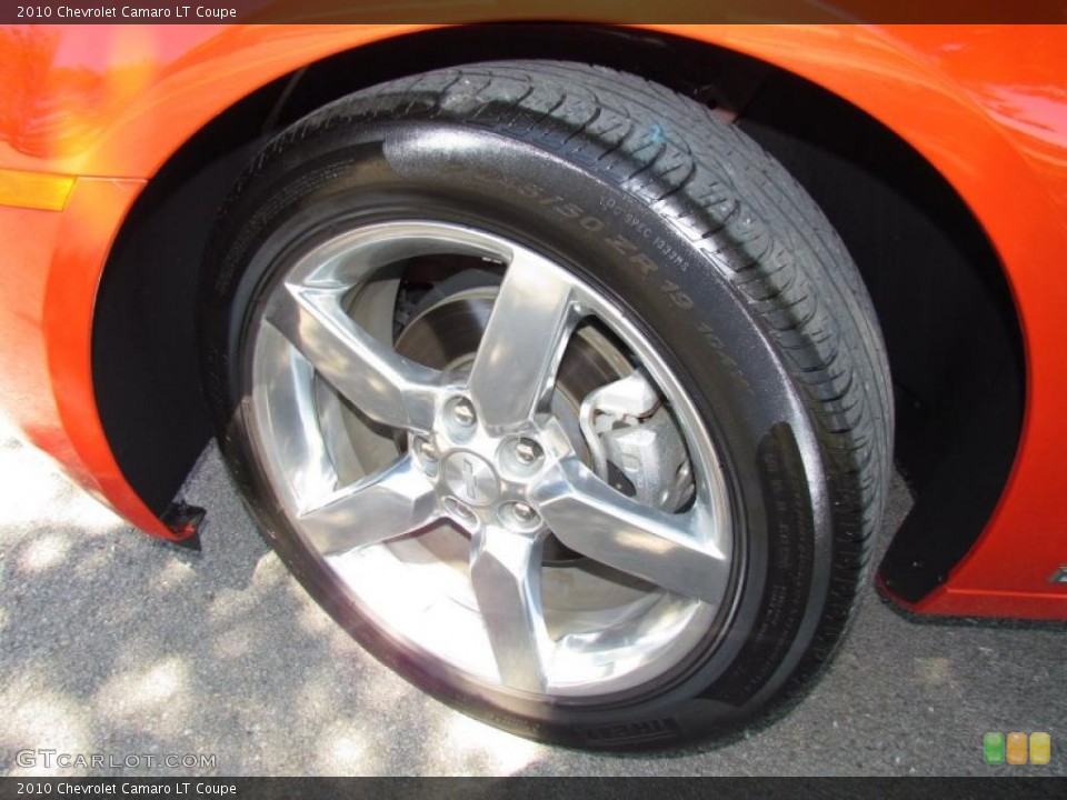 2010 Chevrolet Camaro LT Coupe Wheel and Tire Photo #48645865