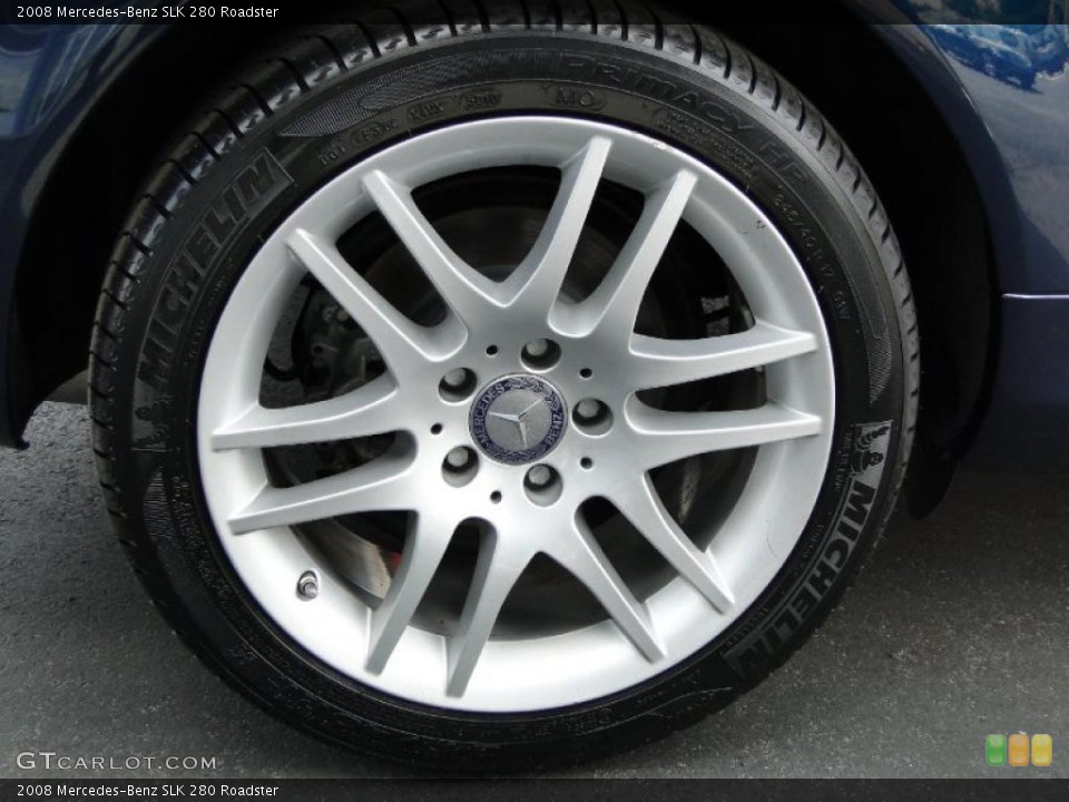 2008 Mercedes-Benz SLK 280 Roadster Wheel and Tire Photo #48650287