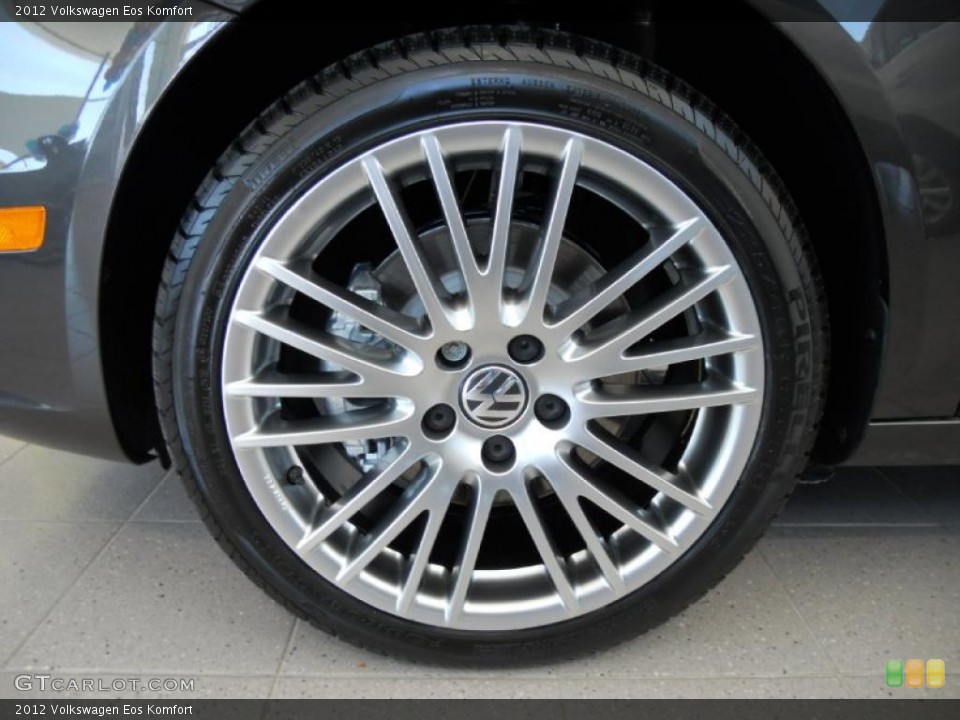 2012 Volkswagen Eos Komfort Wheel and Tire Photo #48651877