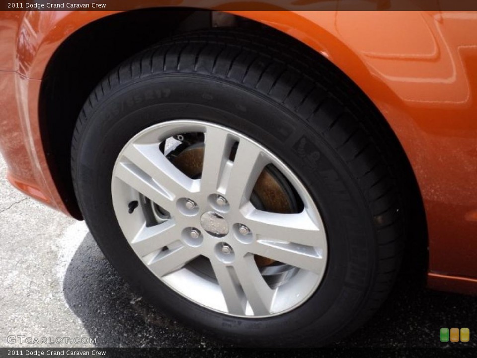 2011 Dodge Grand Caravan Crew Wheel and Tire Photo #48652144