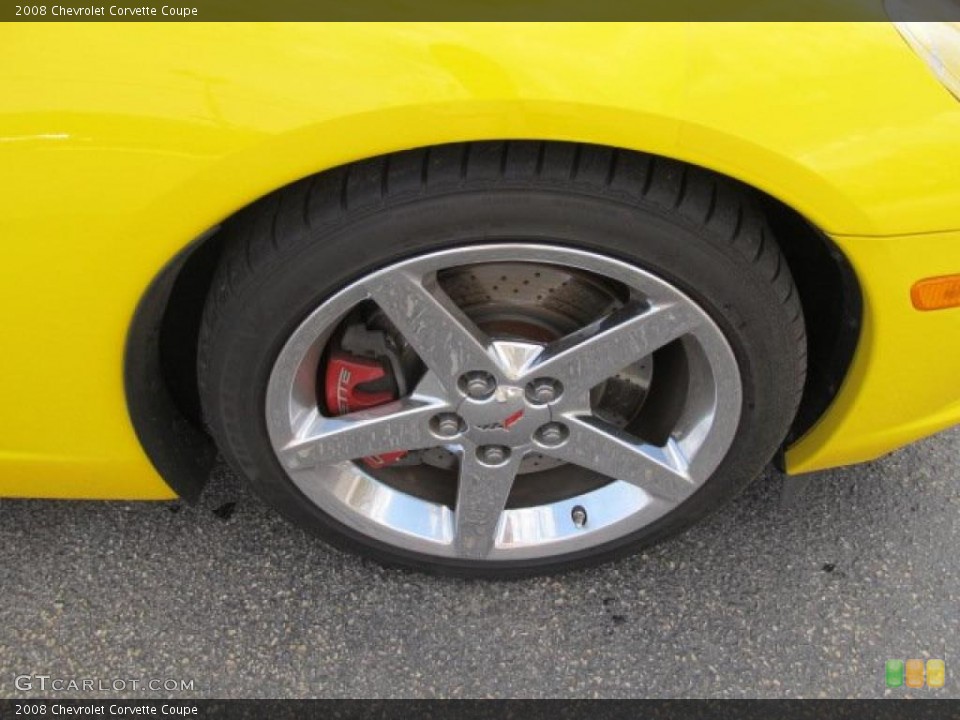 2008 Chevrolet Corvette Coupe Wheel and Tire Photo #48656899
