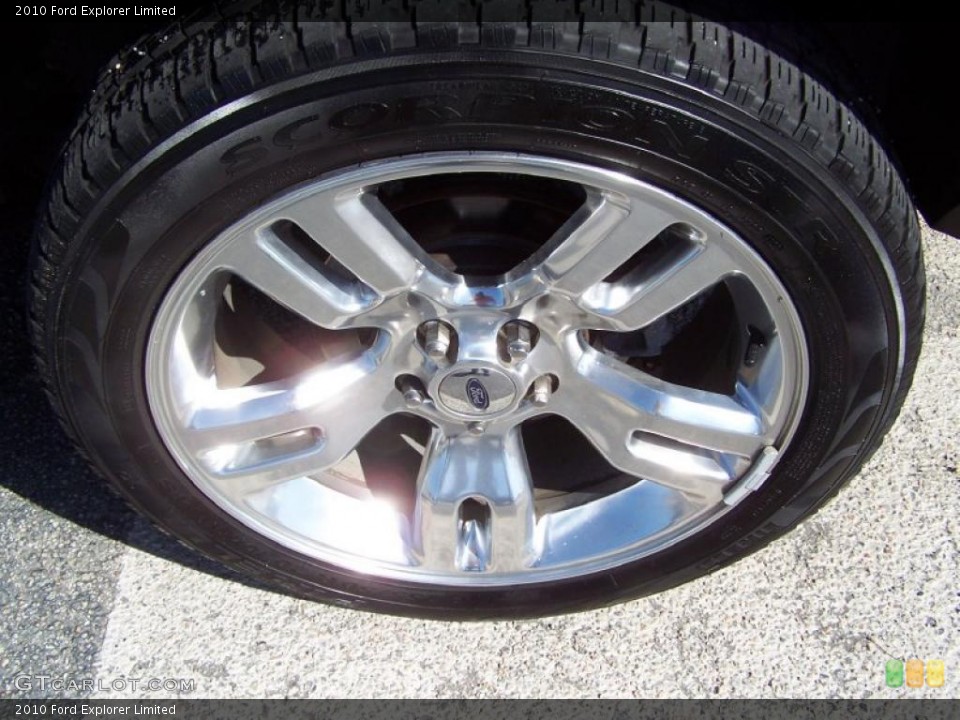 2010 Ford Explorer Limited Wheel and Tire Photo #48664122