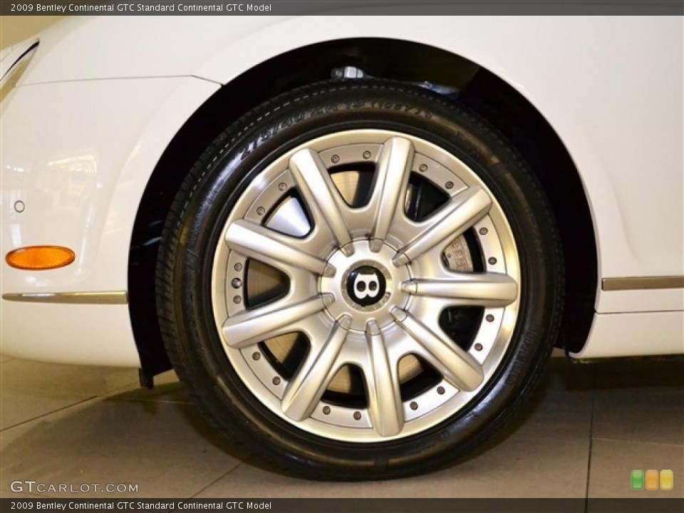 2009 Bentley Continental GTC  Wheel and Tire Photo #48666237