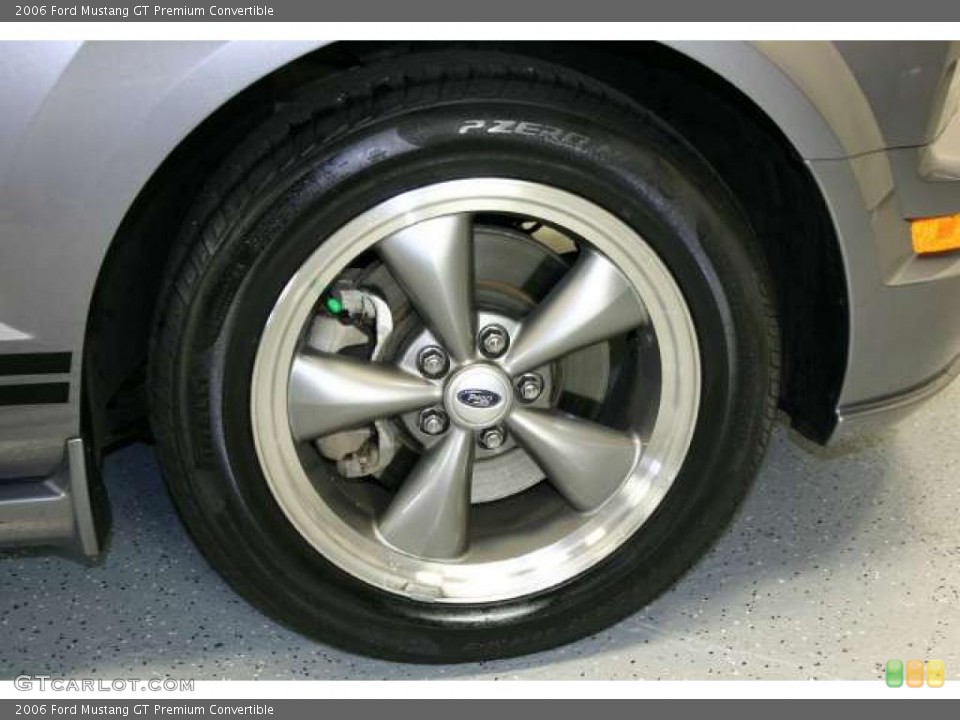 2006 Ford Mustang GT Premium Convertible Wheel and Tire Photo #48676197