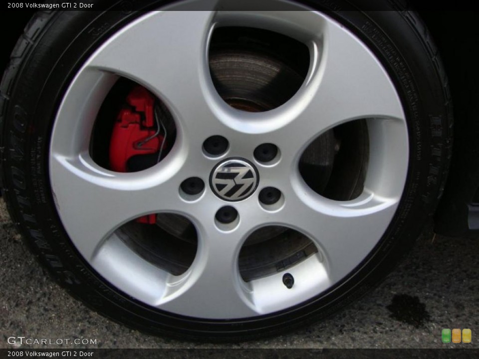 2008 Volkswagen GTI 2 Door Wheel and Tire Photo #48678634