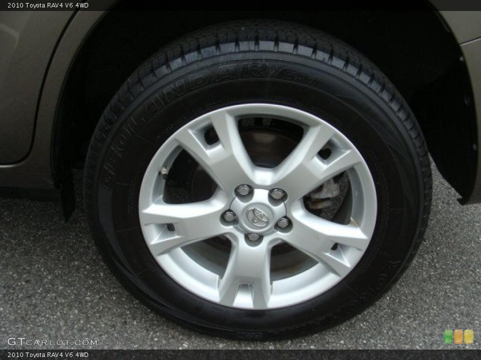 2010 Toyota RAV4 V6 4WD Wheel and Tire Photo #48690455