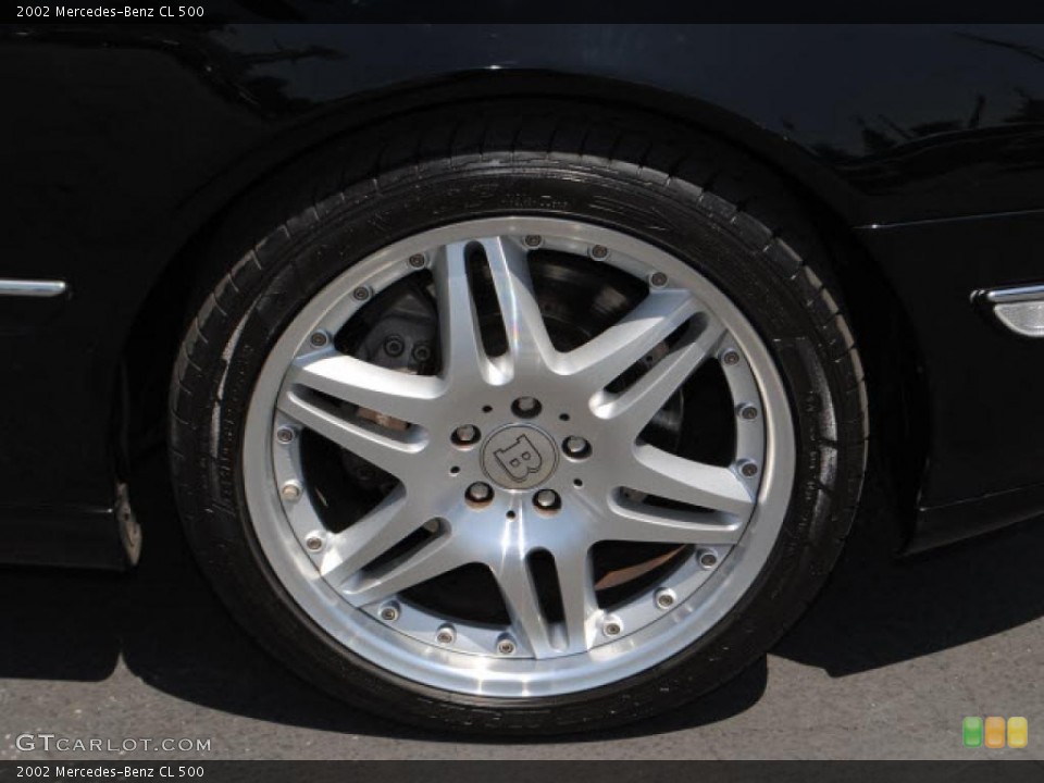 2002 Mercedes-Benz CL Custom Wheel and Tire Photo #48695103