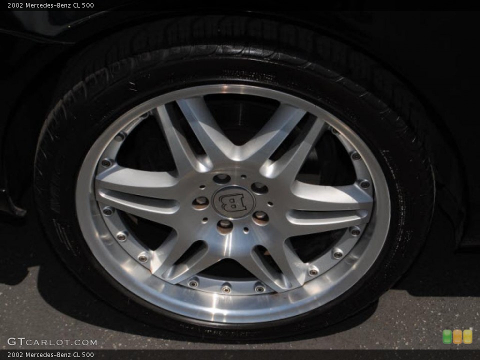 2002 Mercedes-Benz CL Custom Wheel and Tire Photo #48695178