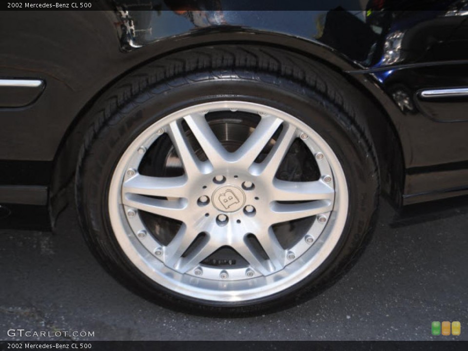 2002 Mercedes-Benz CL Custom Wheel and Tire Photo #48695240
