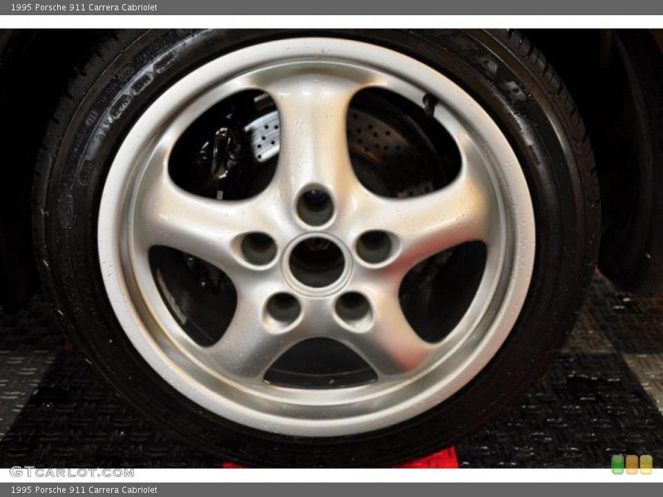 1995 Porsche 911 Carrera Cabriolet Wheel and Tire Photo #48696970