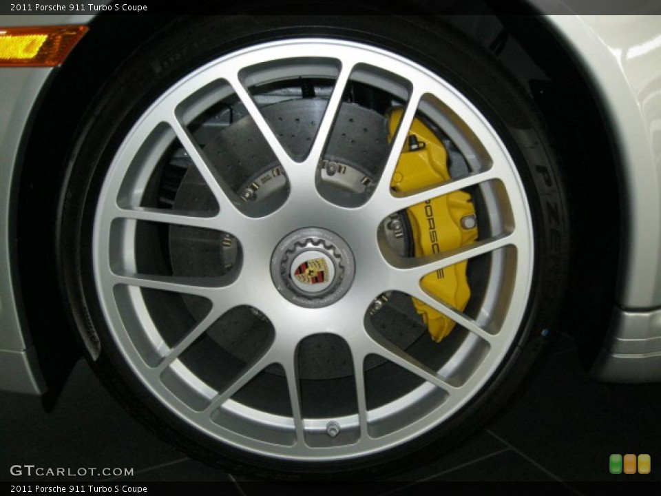 2011 Porsche 911 Turbo S Coupe Wheel and Tire Photo #48698806