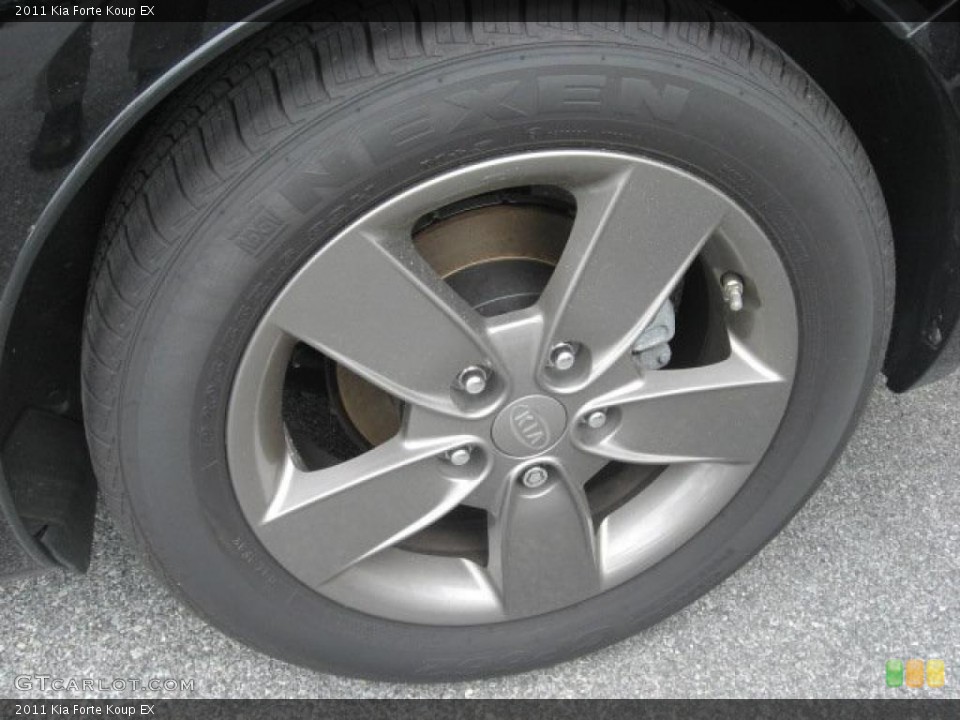 2011 Kia Forte Koup EX Wheel and Tire Photo #48699193