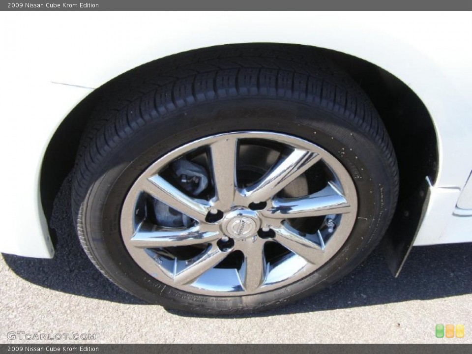 2009 Nissan Cube Krom Edition Wheel and Tire Photo #48702475