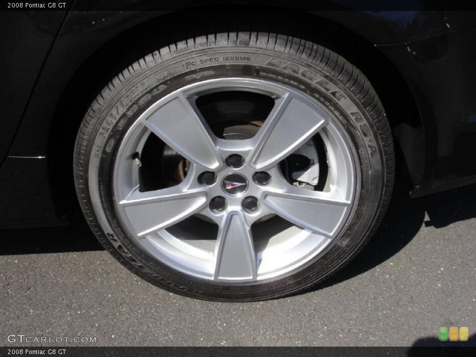 2008 Pontiac G8 GT Wheel and Tire Photo #48705127