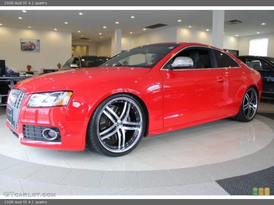 2008 Audi S5 Custom Wheel and Tire Photo #48715681