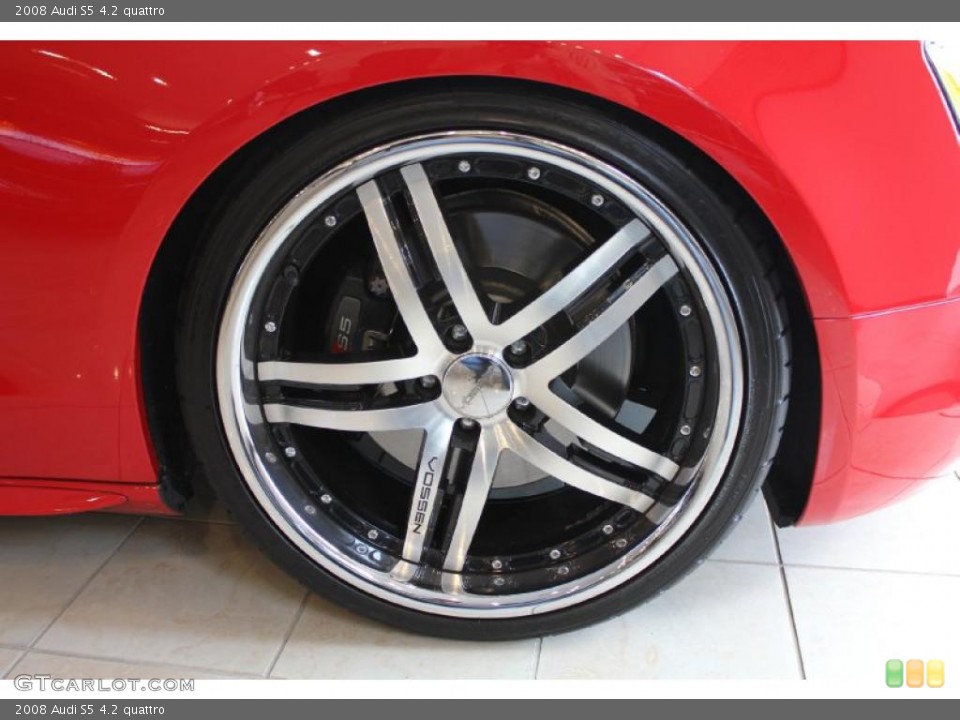 2008 Audi S5 Custom Wheel and Tire Photo #48715789