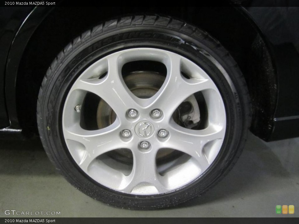 2010 Mazda MAZDA5 Sport Wheel and Tire Photo #48717559