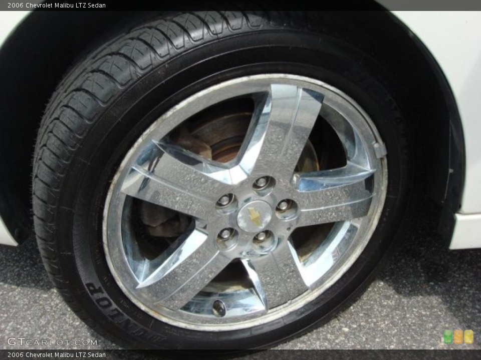 2006 Chevrolet Malibu LTZ Sedan Wheel and Tire Photo #48719552