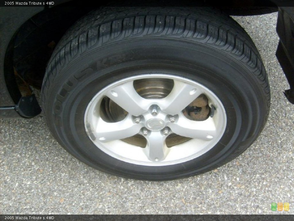 2005 Mazda Tribute s 4WD Wheel and Tire Photo #48728021