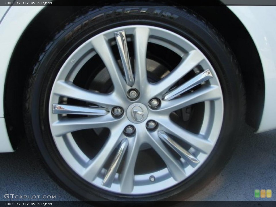 2007 Lexus GS 450h Hybrid Wheel and Tire Photo #48743865