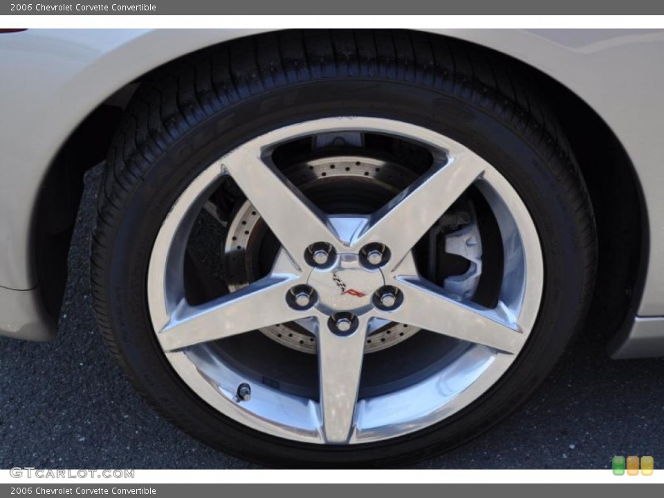 2006 Chevrolet Corvette Convertible Wheel and Tire Photo #48748206