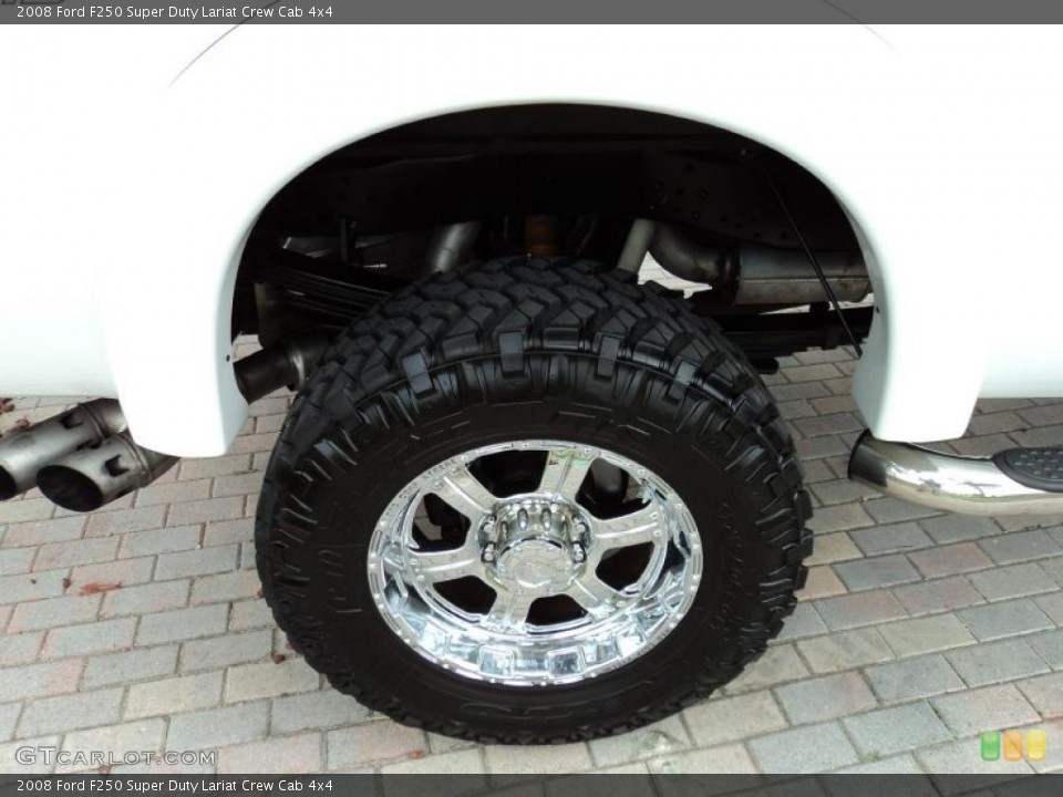 2008 Ford F250 Super Duty Custom Wheel and Tire Photo #48748311