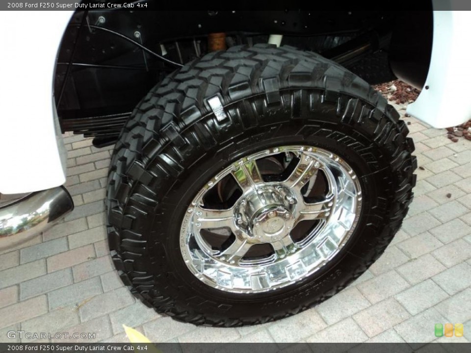 2008 Ford F250 Super Duty Custom Wheel and Tire Photo #48748390