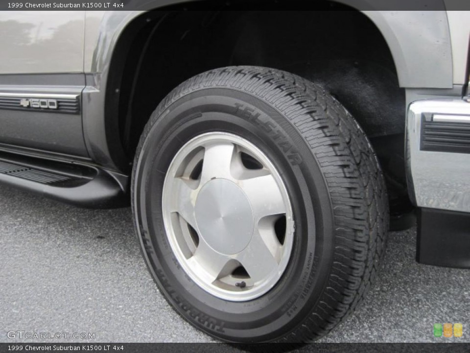 1999 Chevrolet Suburban K1500 LT 4x4 Wheel and Tire Photo #48749391