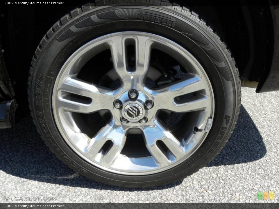 2009 Mercury Mountaineer Premier Wheel and Tire Photo #48750039