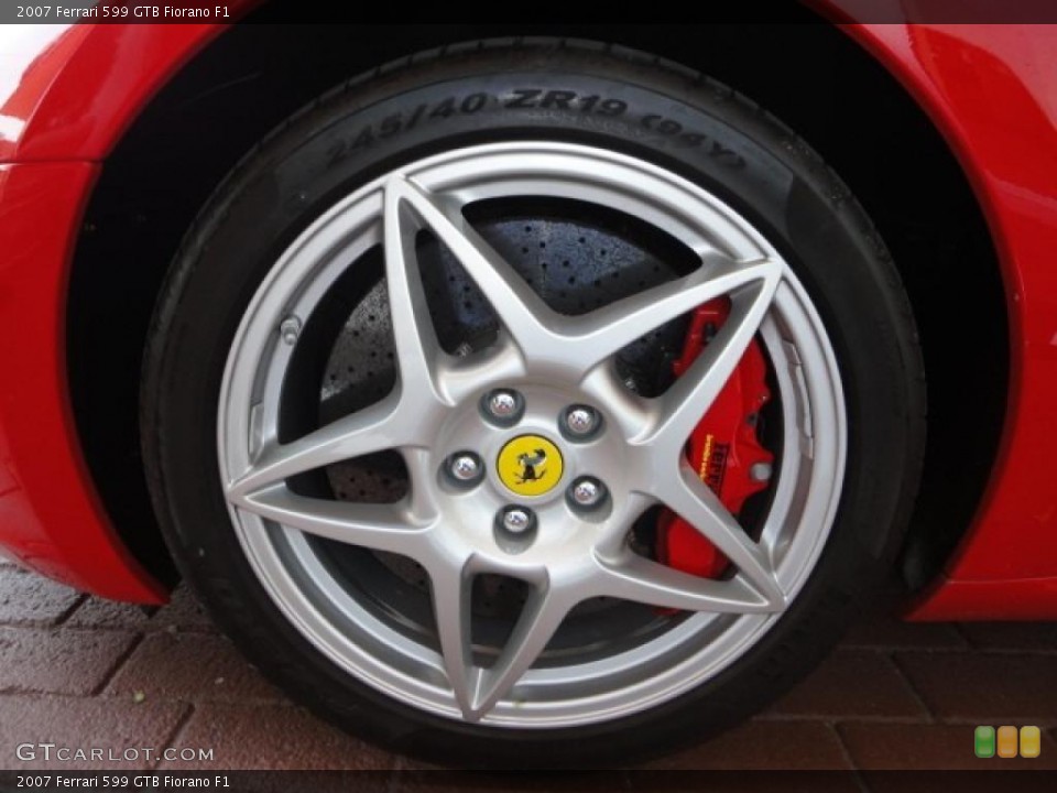 2007 Ferrari 599 GTB Fiorano F1 Wheel and Tire Photo #48753937