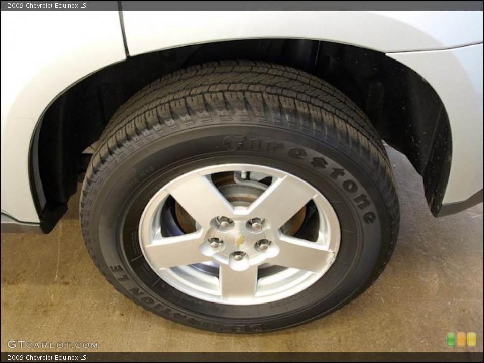 2009 Chevrolet Equinox LS Wheel and Tire Photo #48754768