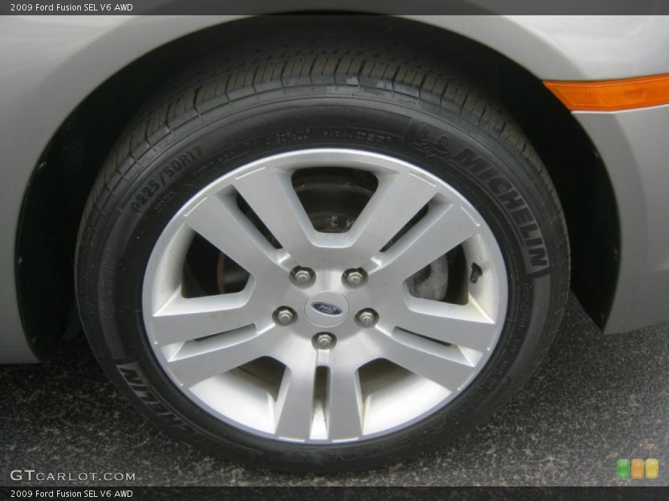 2009 Ford Fusion SEL V6 AWD Wheel and Tire Photo #48765829