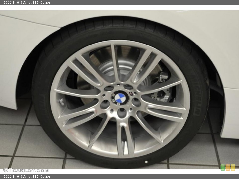 2011 BMW 3 Series 335i Coupe Wheel and Tire Photo #48771270