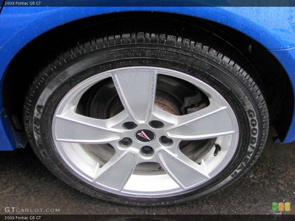 2009 Pontiac G8 GT Wheel and Tire Photo #48788557