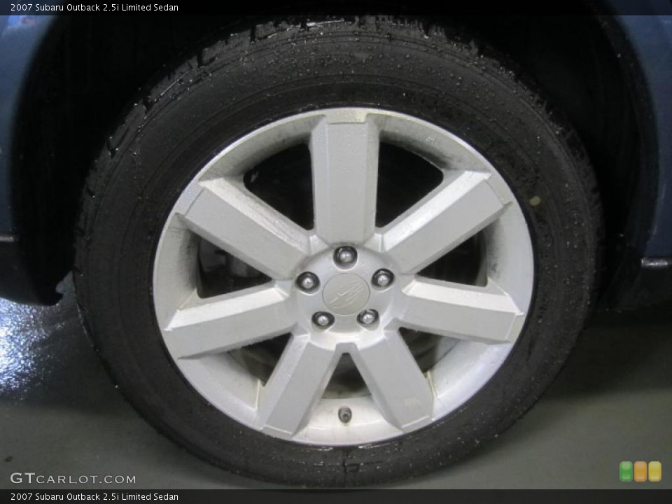 2007 Subaru Outback 2.5i Limited Sedan Wheel and Tire Photo #48794395