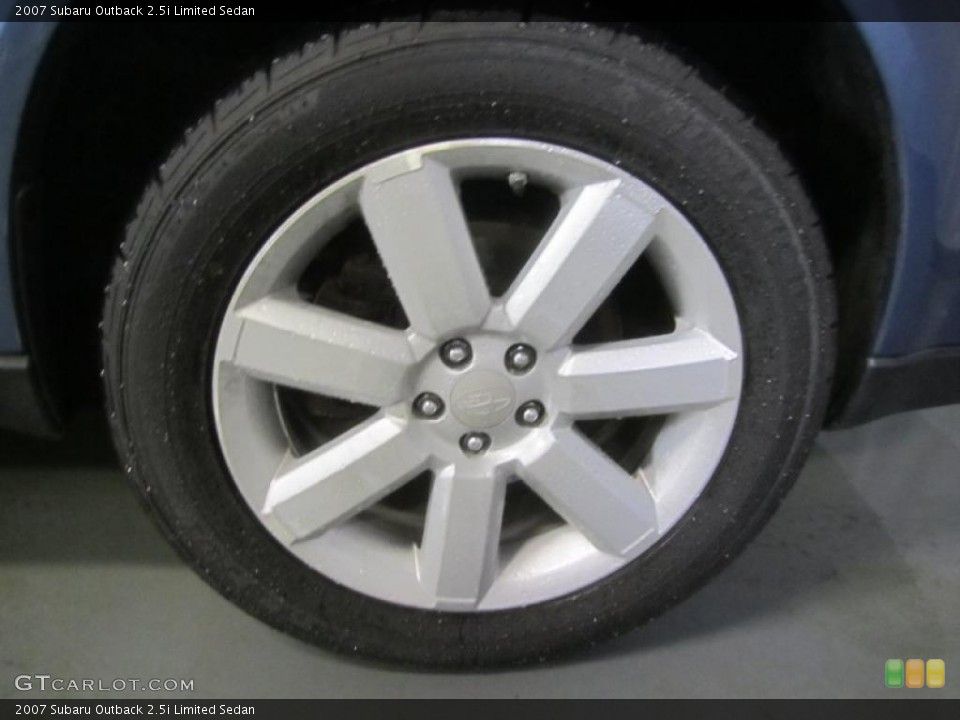 2007 Subaru Outback 2.5i Limited Sedan Wheel and Tire Photo #48794410