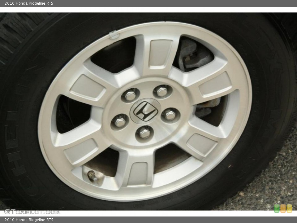 2010 Honda Ridgeline RTS Wheel and Tire Photo #48798004