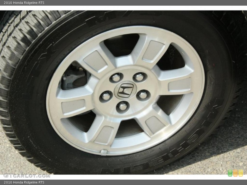 2010 Honda Ridgeline RTS Wheel and Tire Photo #48798016