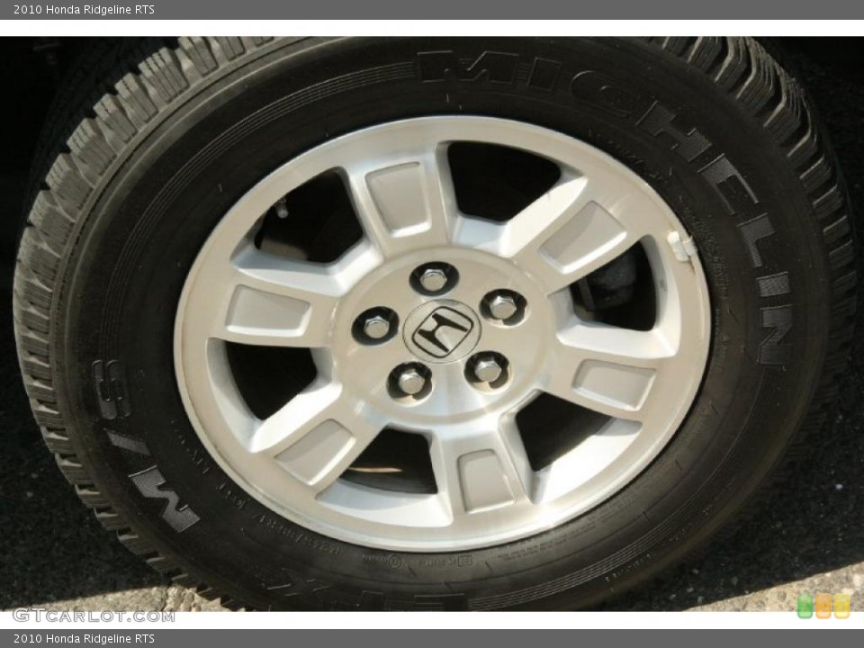 2010 Honda Ridgeline RTS Wheel and Tire Photo #48798034