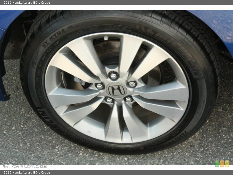2010 Honda Accord EX-L Coupe Wheel and Tire Photo #48799984